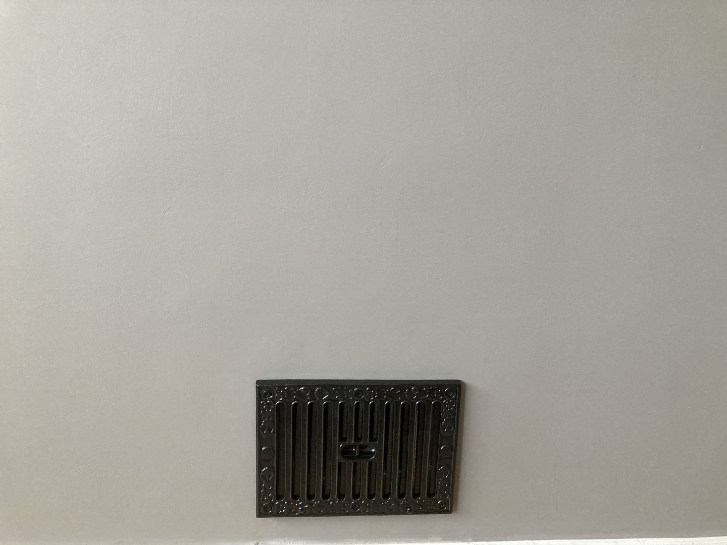 Customer photo review of Black Kenrick Hit & Miss Air Vent · 9 x 6 Inch ·