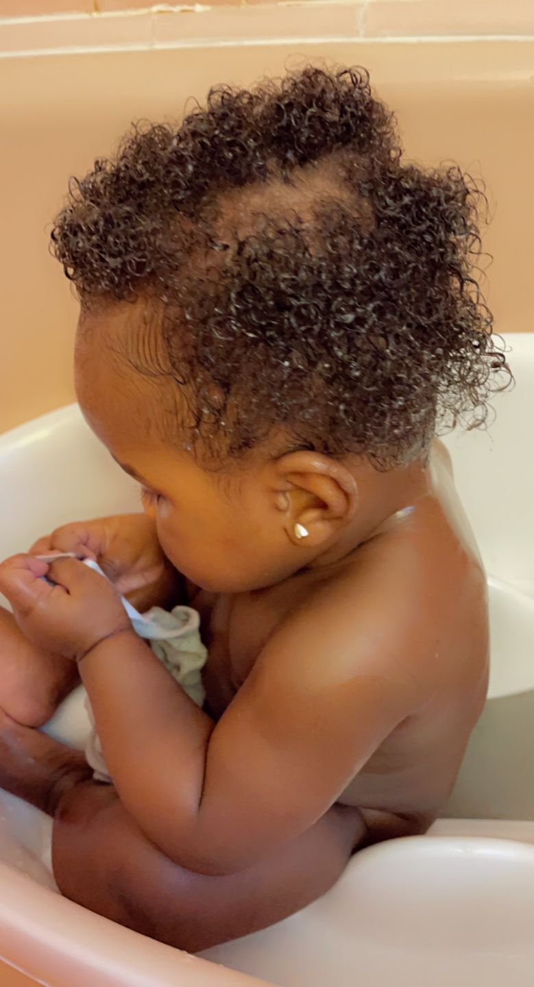 Customer photo review of Avocado & Banana Deep Conditioner 12 oz.