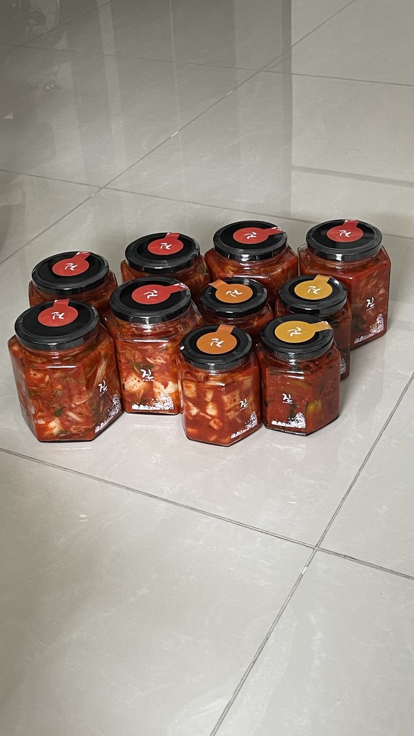 Customer photo review of JIN "Radish" Kimchi