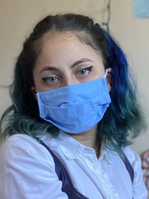 Customer photo review of Toric Symphony Blue (Aqua Blue)
