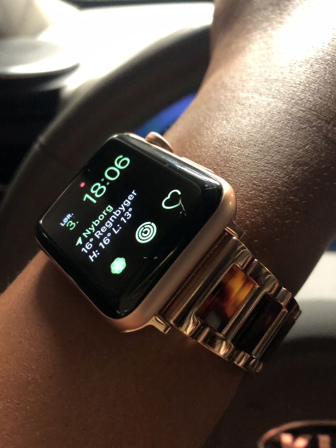 Customer photo review of Aura Metal Band (11 Colours)