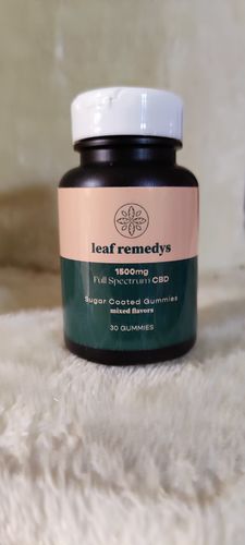 Customer photo review of 1500mg CBD Soft Gels sleep formula
