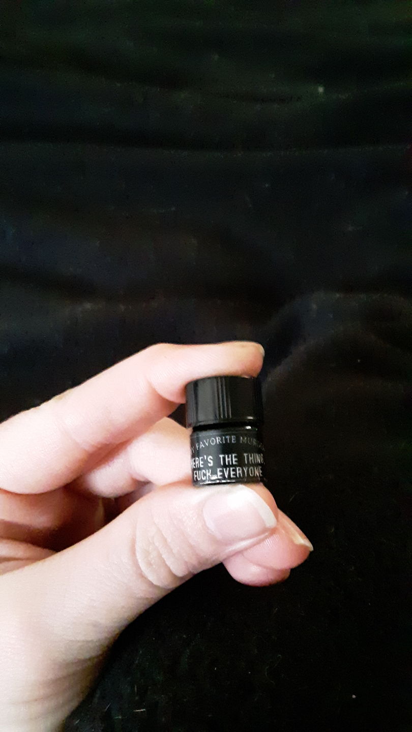 Customer photo review of Here's the Thing, Fuck Everyone
