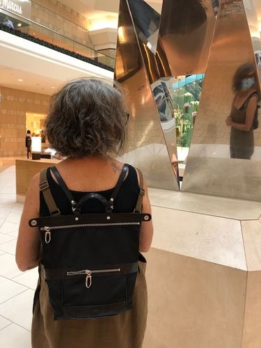 Customer photo review of Gotham Small Backpack