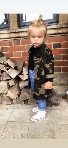 Customer photo review of Camo Crew Back Patch Button-Down (1-8 Years)