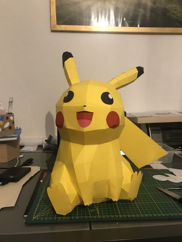 Customer photo review of Patrons Pikachu (pdf)