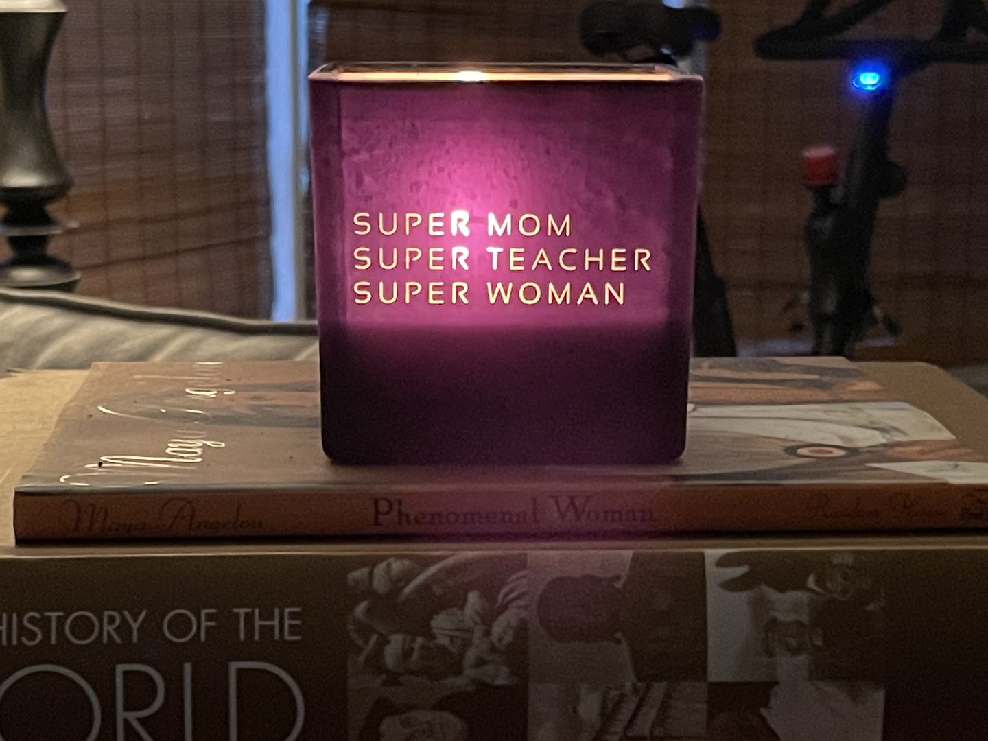 Customer photo review of COMPLETELY CUSTOM CANDLE