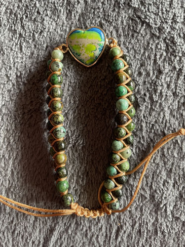 Customer photo review of WILDJASPIS-ENERGIE-ARMBAND