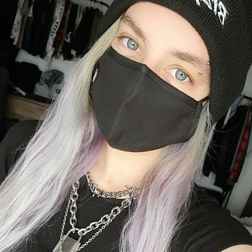 Customer photo review of Barbed Wire Cuban Necklace