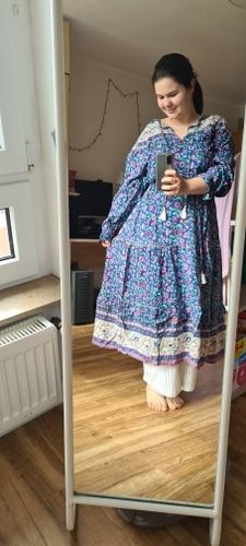 Customer photo review of Winifred Maxi Dress