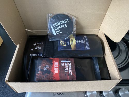 Customer photo review of Contact Coffee Club