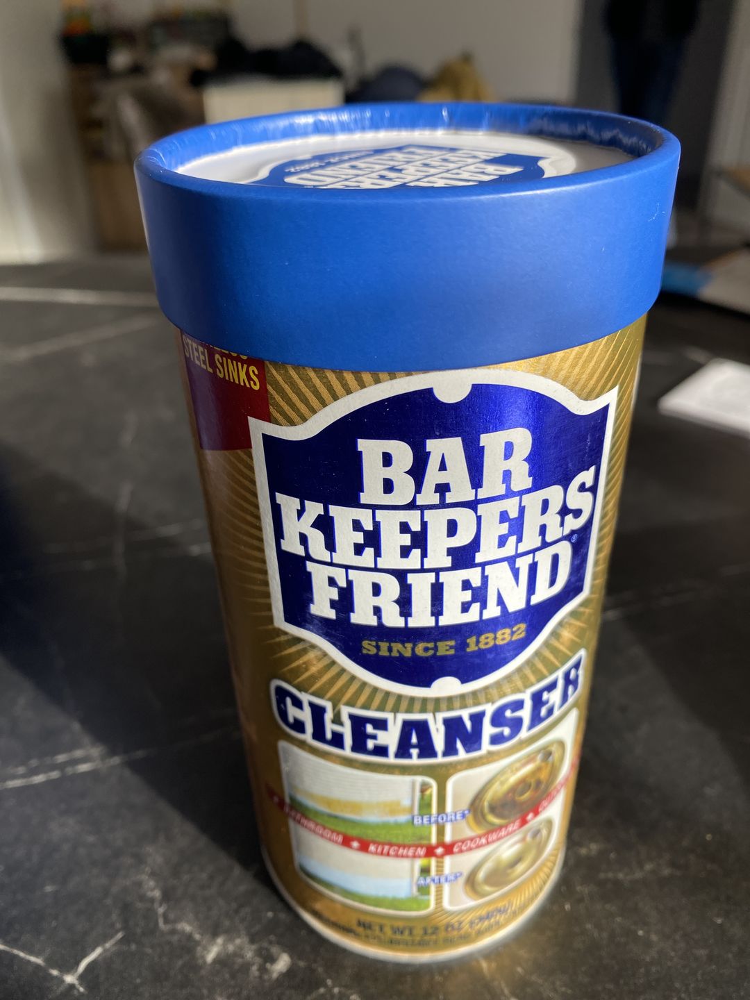 Customer photo review of Bar Keepers Friend Re-Usable Lid