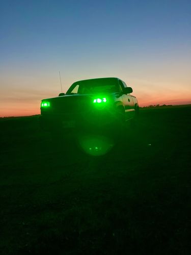 Customer photo review of RGB+W LED Headlights (Pair)