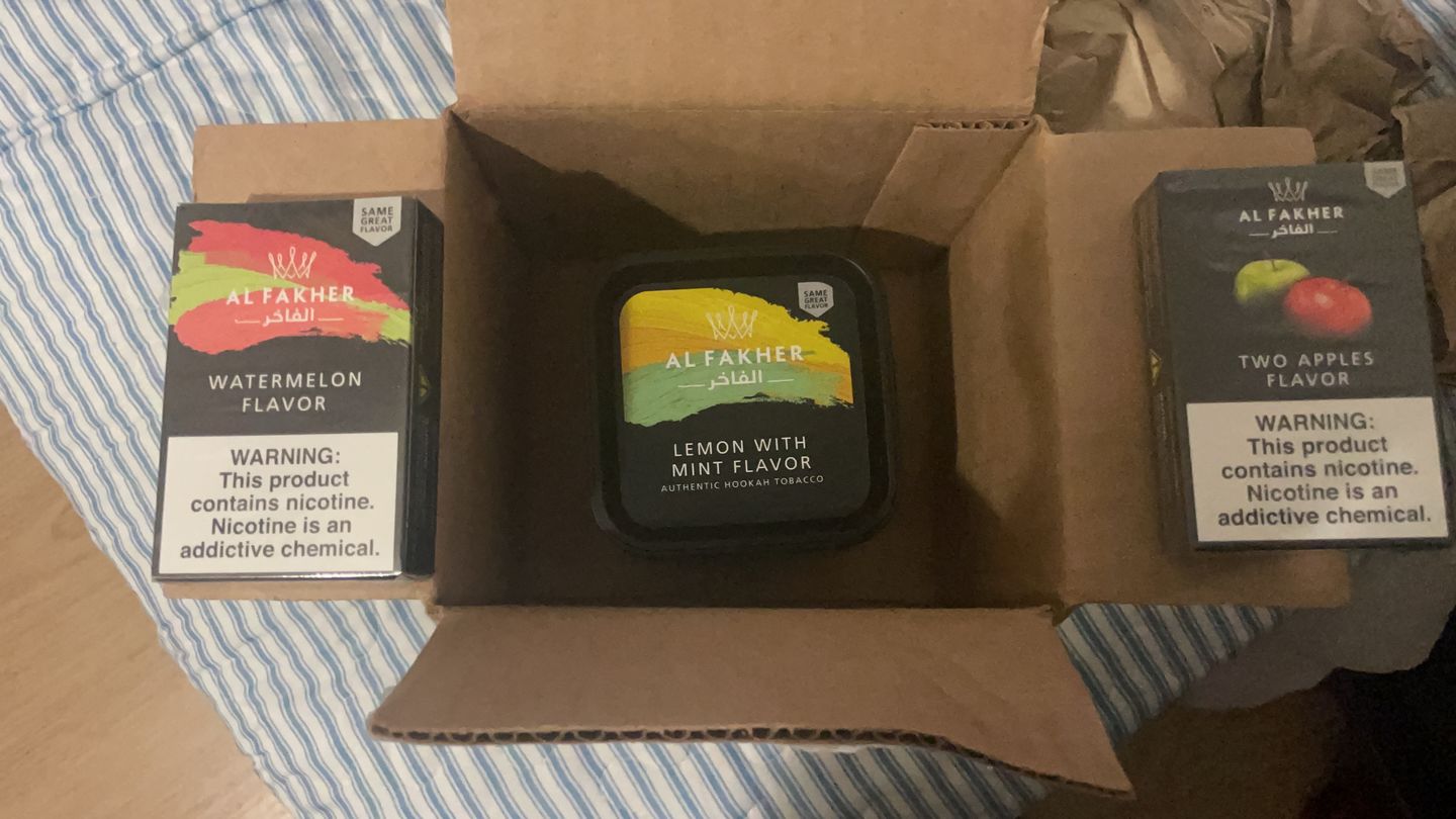 Customer photo review of Al Fakher Shisha 250g