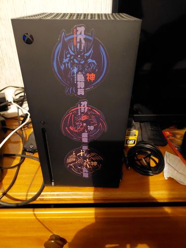 Customer photo review of Yu-Gi-Oh! Obelisk the Tormentor - 3" x 3.67" Decal Sticker