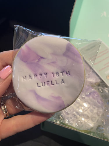 Customer photo review of Design your own cookie pack