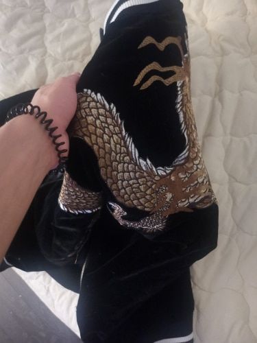 Customer photo review of Veste Dragon<br> Streetwear Chic