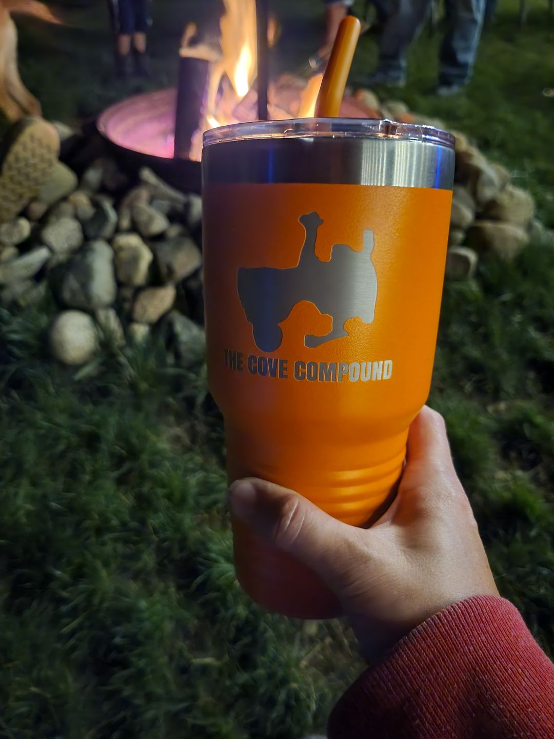 Customer photo review of Custom Lake 30oz Tumbler