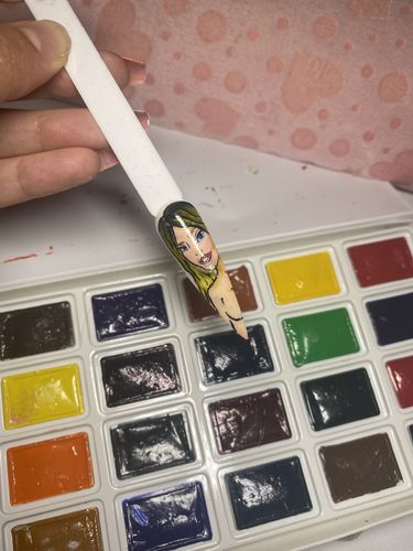 Customer photo review of Aquarelle Paint - 24 bucati