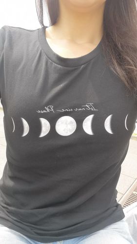 Customer photo review of Mondphase Damen  - Bio Damen Shirt