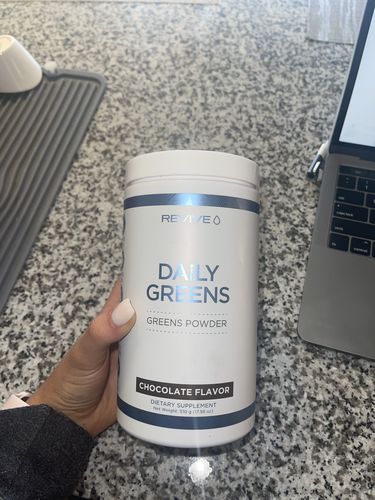 Customer photo review of Daily Greens Powder