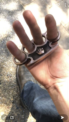 Customer photo review of SKULL HAND