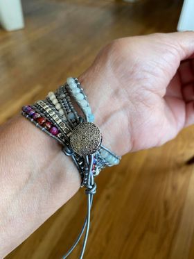 Customer photo review of Healing Turquoise Protection Apple Watch Strap