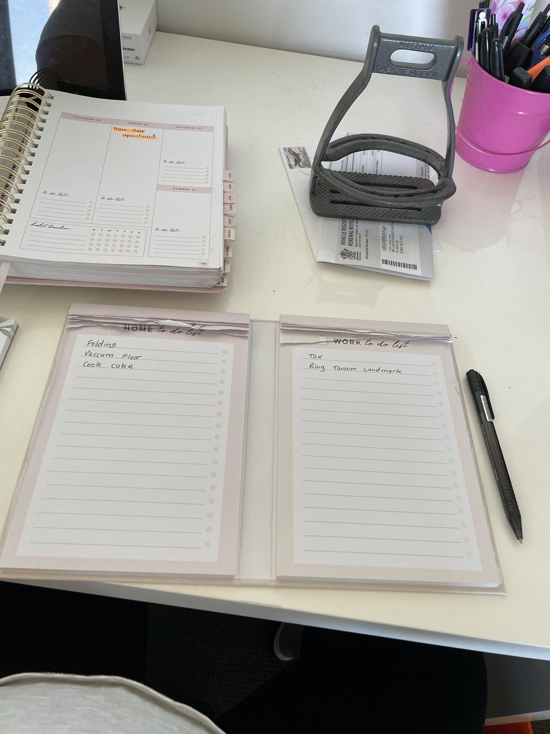 Customer photo review of Home & Work To-Do List