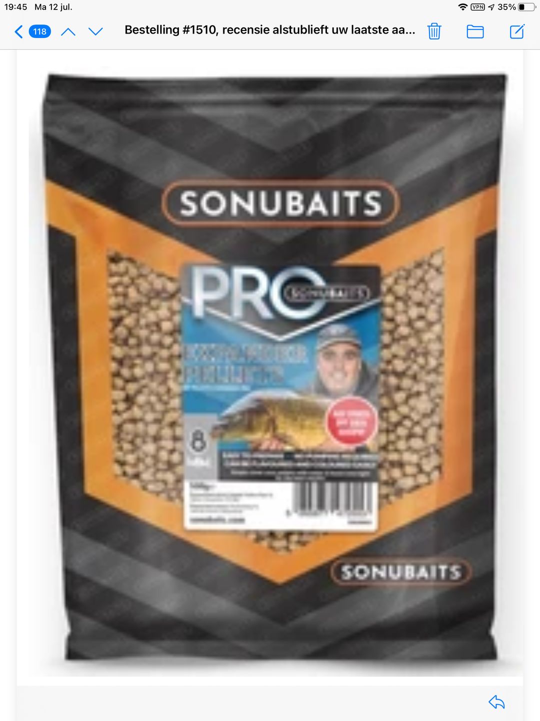 Customer photo review of PRO EXPANDER PELLETS 500g - 4 Opties