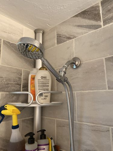 Customer photo review of 1-Spray Handheld Shower Head Set
