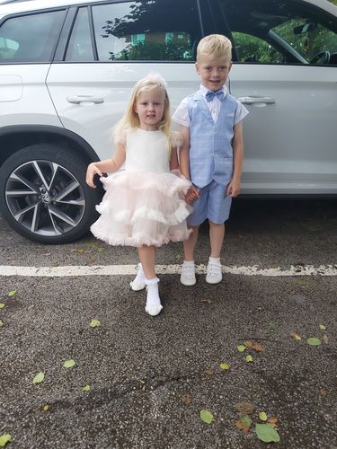 Customer photo review of Gracie dress (Pink)