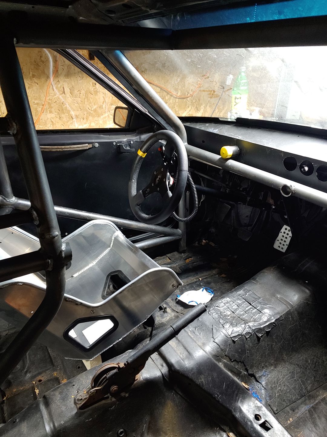 Customer photo review of Motion Raceworks 79-93 Ford Fox Body Mustang Chromoly Lightweight Steering Column