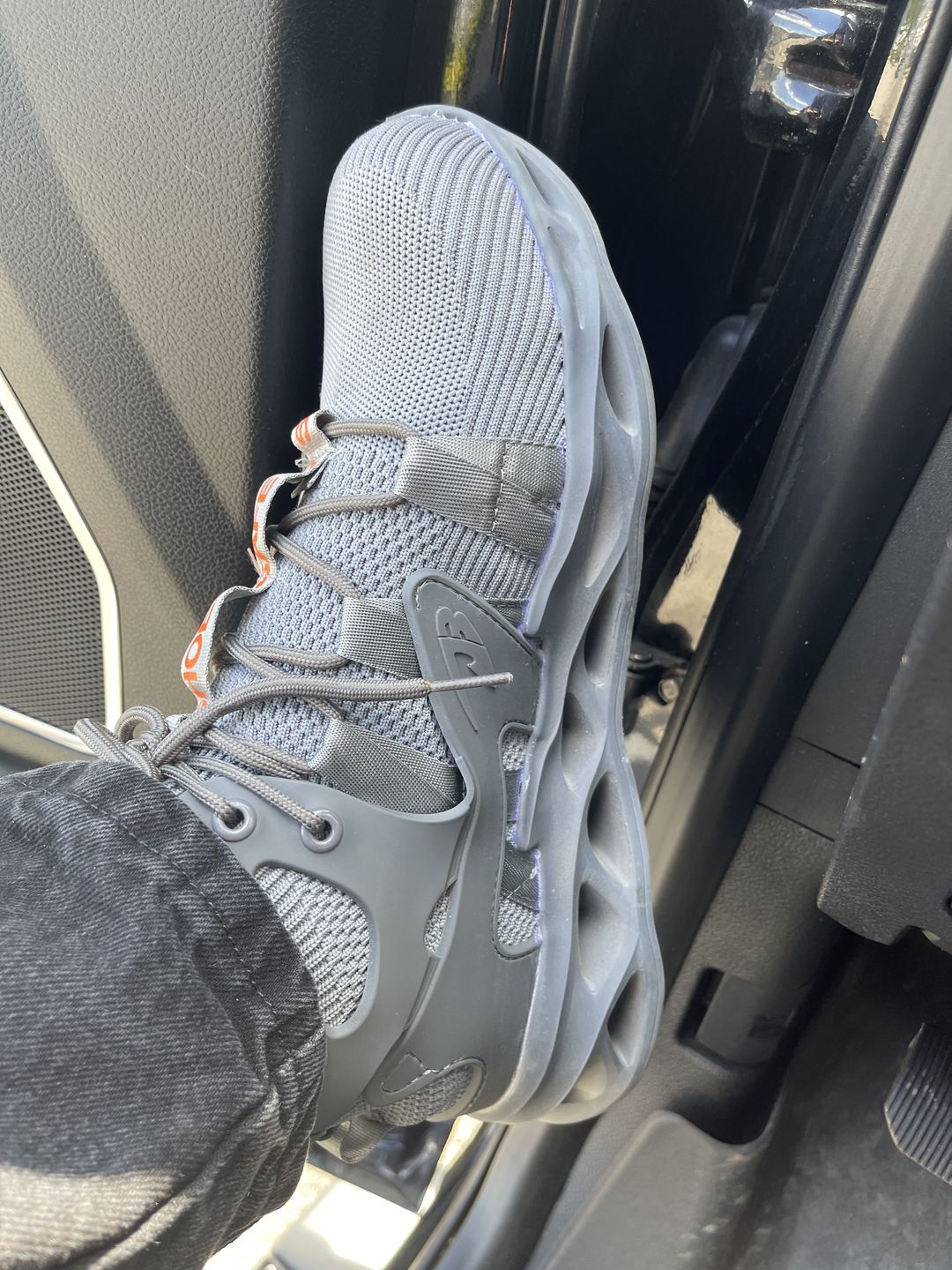 Customer photo review of Maven Lightweight Puncture Resistant Steel Toe Safety Boots