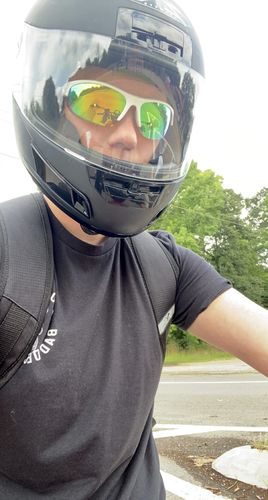 Customer photo review of Men's Bad Decisions Tee