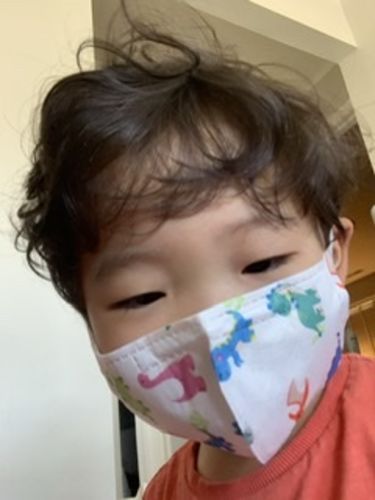 Customer photo review of [USA] SOOMLAB PETITE KIDS MASK (SS SIZE)