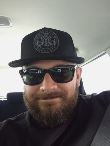 Customer photo review of Classic Trucker - Blacked Out