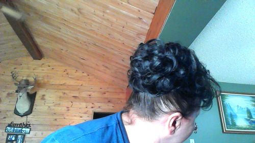 Customer photo review of Premium Messy Bun
