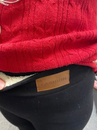 Customer photo review of Athleivate WinterWarm Fleece Leggings