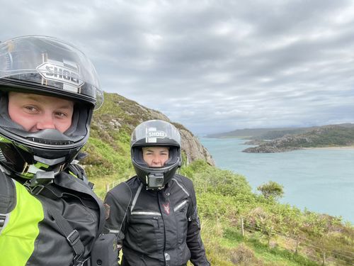 Customer photo review of Shoei GT-AIR Camera Mount