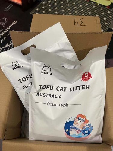 Customer photo review of Furrytail Michu Natural Clumping Tofu Cat Litter 2.5kg/6L