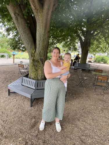 Customer photo review of milly pant