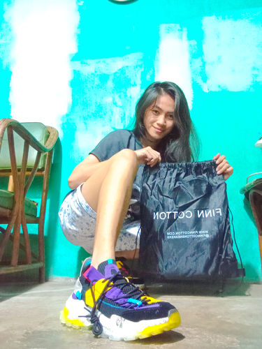 Customer photo review of "SCRIBBLED MYTH" Sneakers