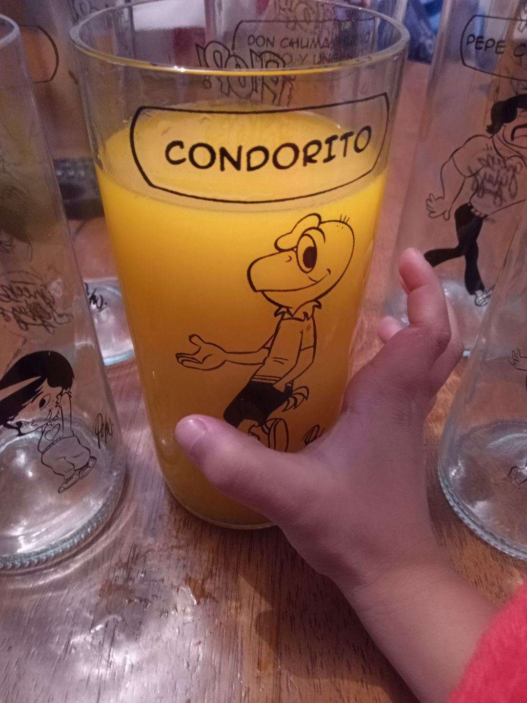 Customer photo review of Flora & Fauna Juego de 4 Vasos