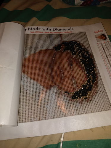 Customer photo review of Your Advanced Custom Diamond Painting Kit - Premium Quality