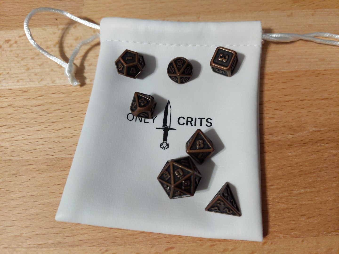 Customer photo review of Mystery Dice Set Subscription