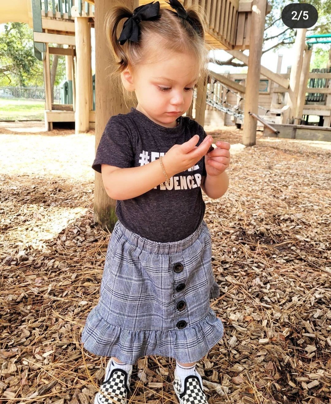 Customer photo review of Darling Baby Bracelet (4MM beads)