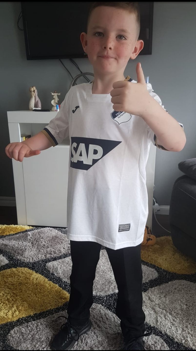 Customer photo review of Kids Secret Football Shirt