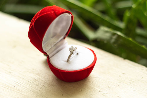 Customer photo review of 1ct Portree Engagement Ring