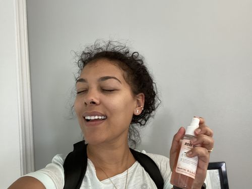 Customer photo review of Face Mist - Rose Quartz