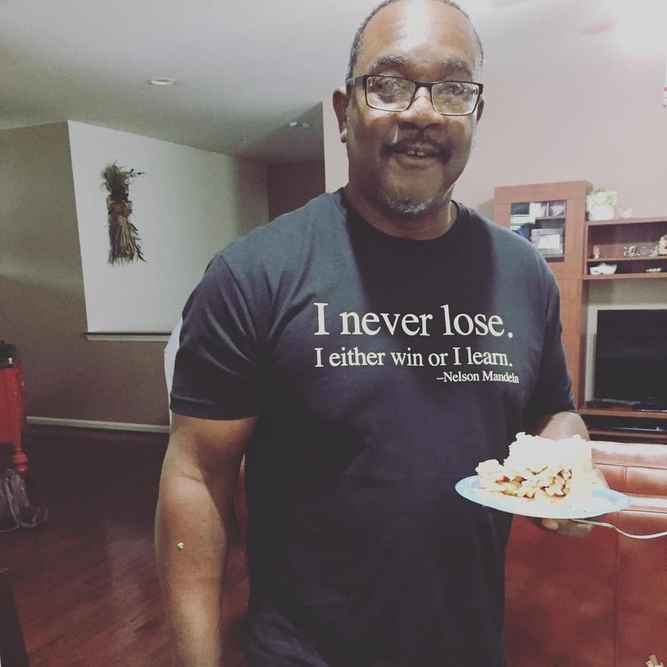 Customer photo review of I Never Lose -Nelson Mandela